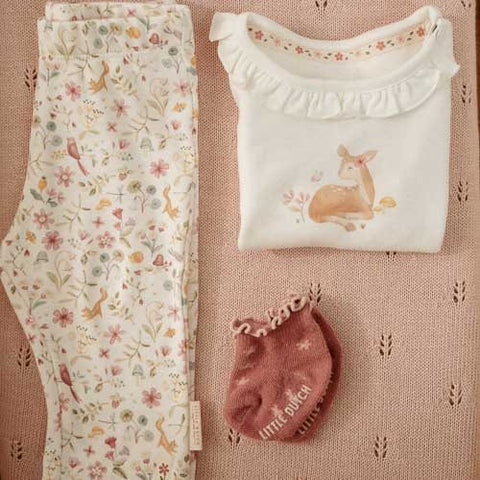 LD 3er-Pack niedrige Socken - mehrfarbig - Fairy Garden
