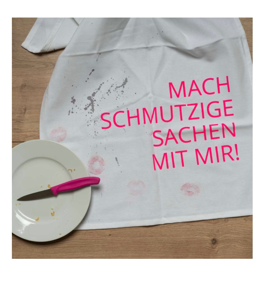 17;30 Hamburg Geschirrtuch Schmutzige Sachen