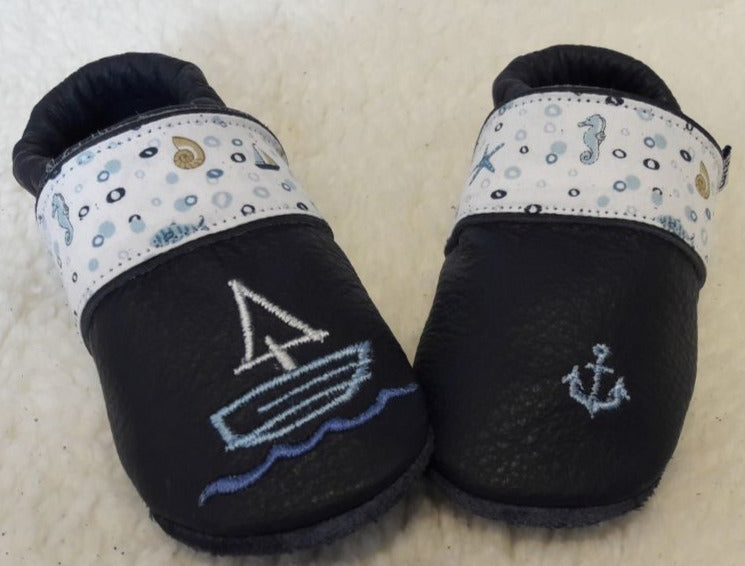 Lauflernschuh auf hoher See