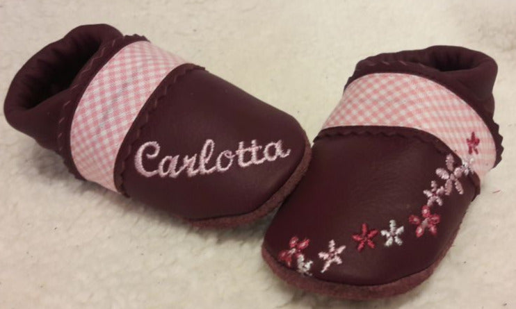 Lauflernschuh Blumenranke