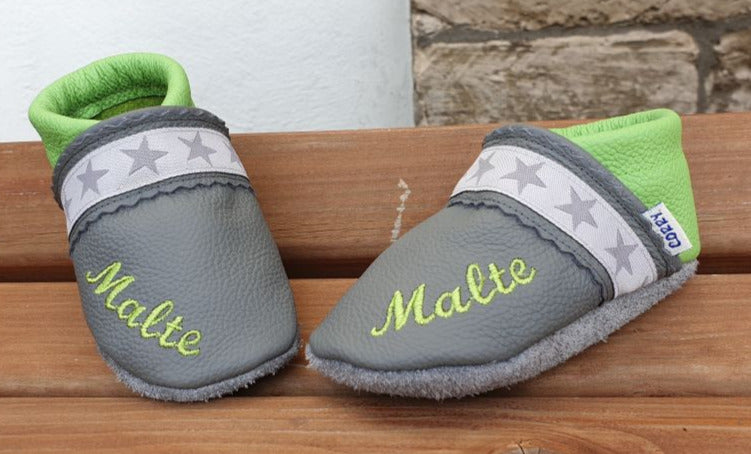 Lauflernschuh Bordüre Sterne