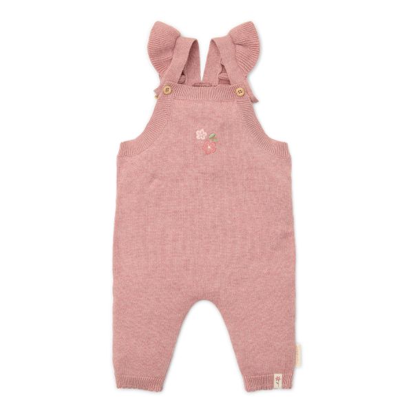 LD Latzhose gestrickt Fairy Pink