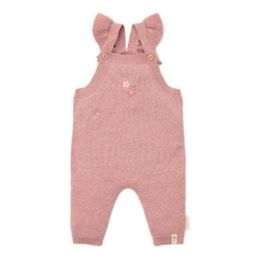 LD Latzhose gestrickt Fairy Pink