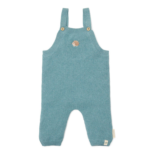 LD Latzhose gestrickt Baby Blue