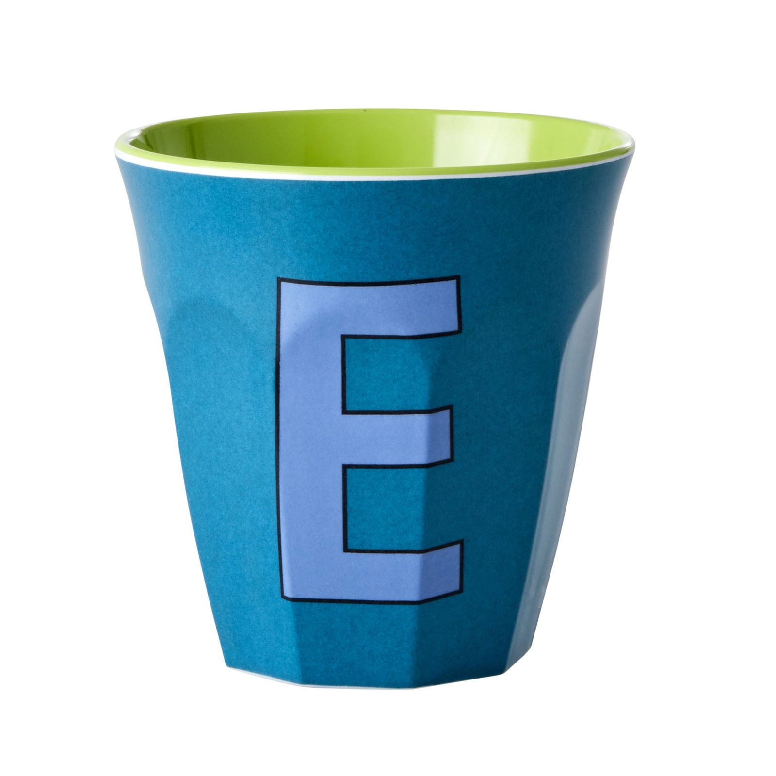 Buchstabenbecher unifarben Jungs