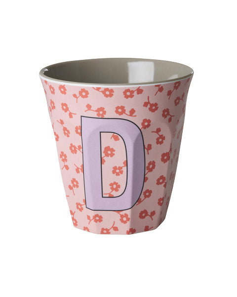Buchstabenbecher Blumen