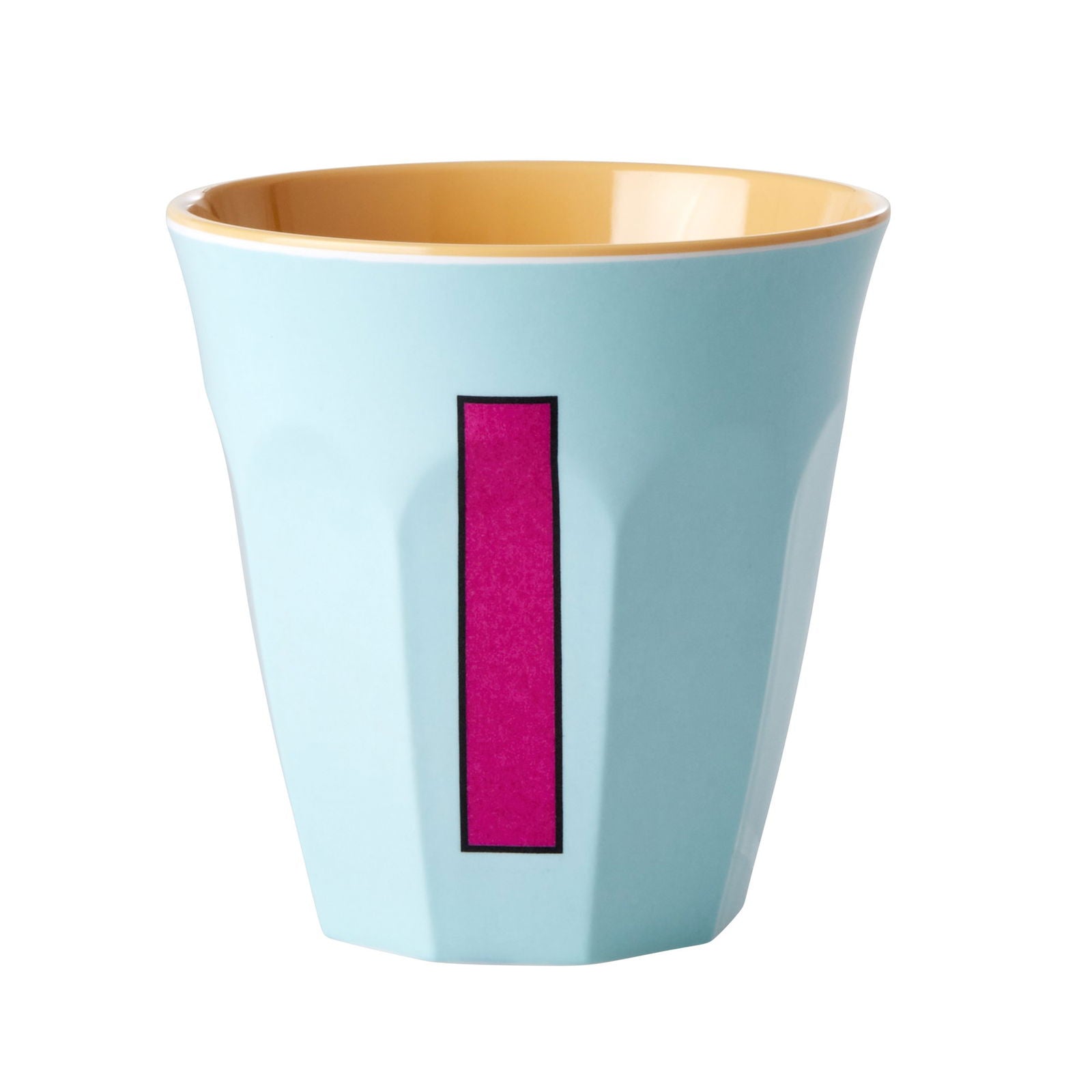 Buchstabenbecher unifarben Mädchen