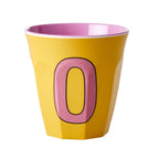 Buchstabenbecher unifarben Mädchen