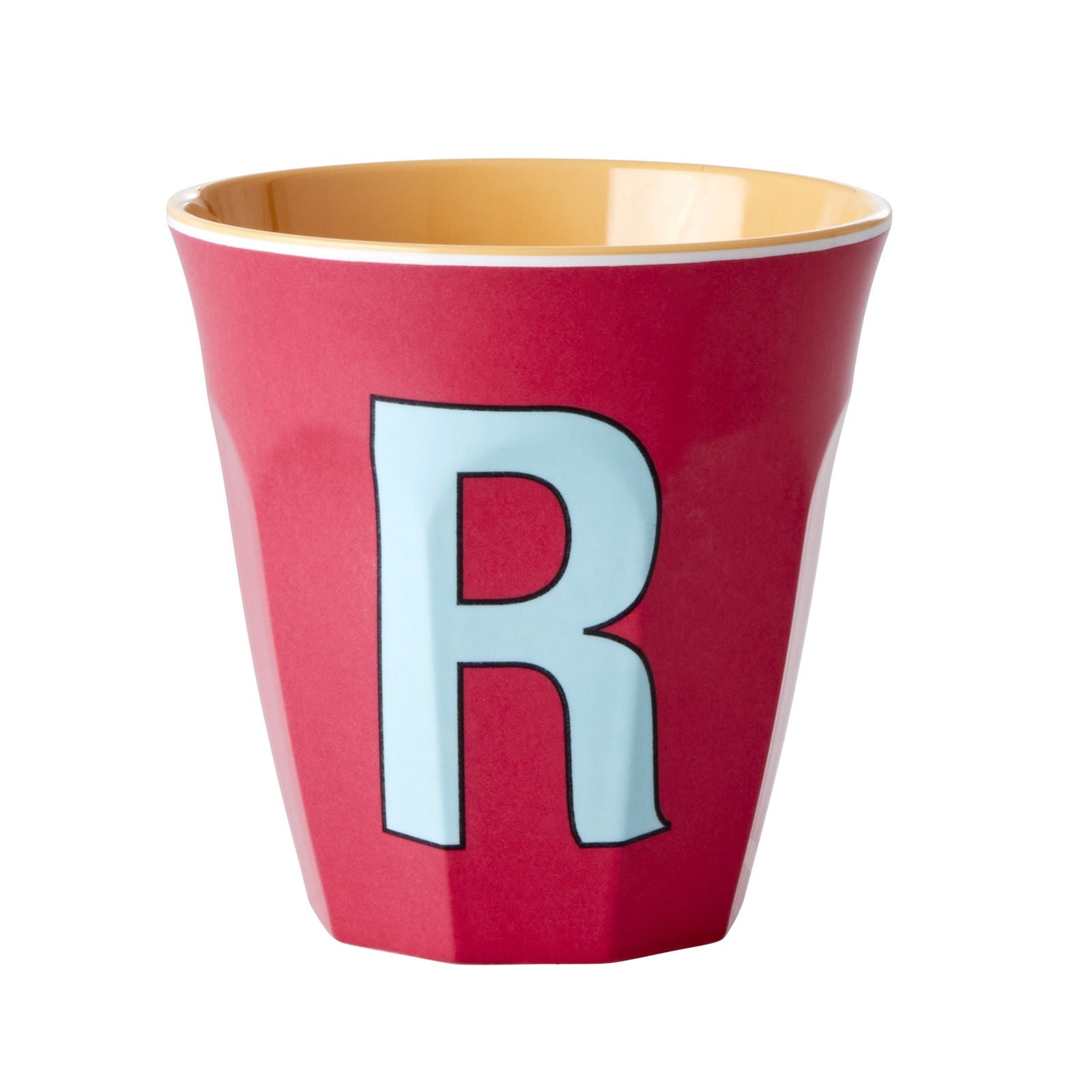 Buchstabenbecher unifarben Mädchen