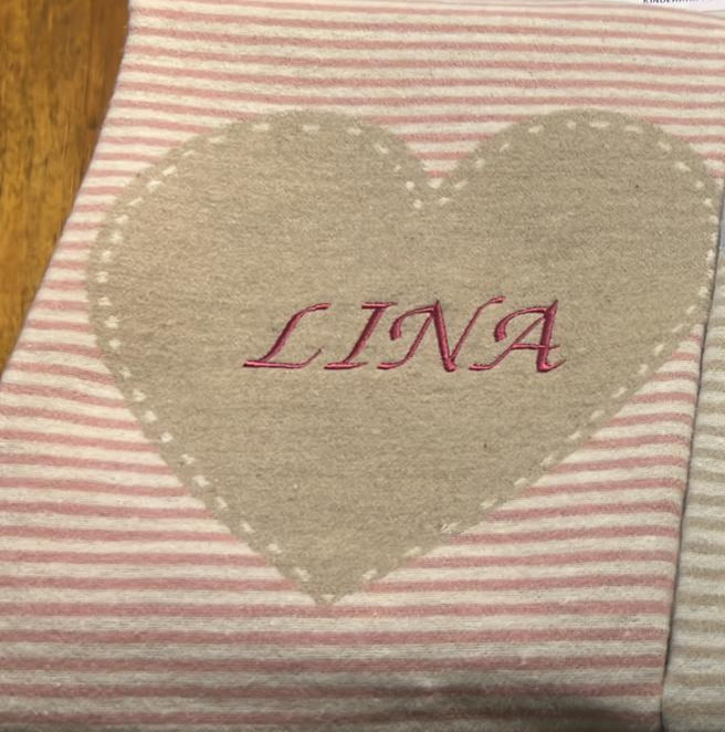 JUWEL Babydecke “Herz”