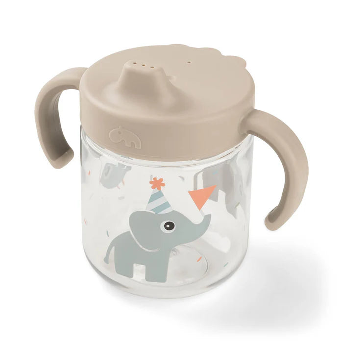 Becher mit Lerntülle 2-Griff - Celebration - Sand