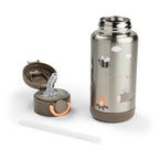 Insulated straw bottle - Tiny trails - Sand - 340 ml