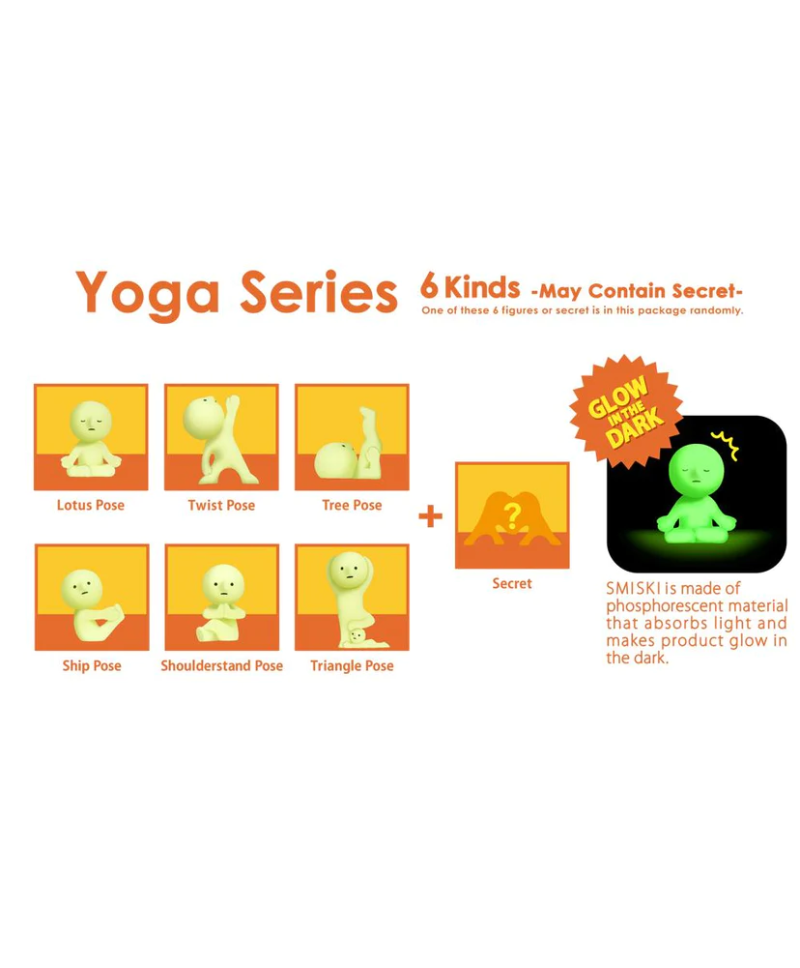 Smiski Serie Yoga