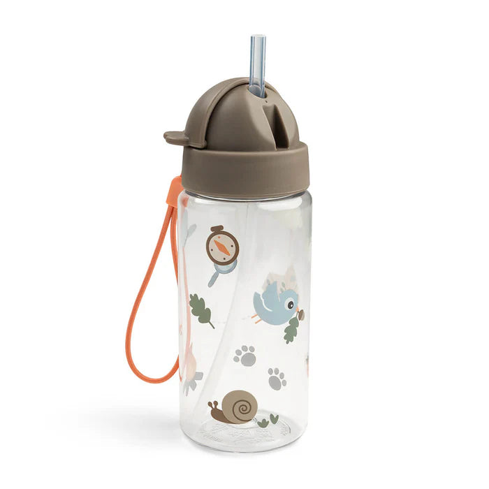 Straw bottle - Tiny trails - Sand - 350 ml
