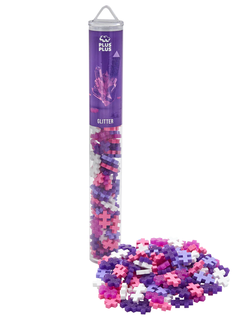 PlusPlus Glitter Color Mix - 100 pcs
