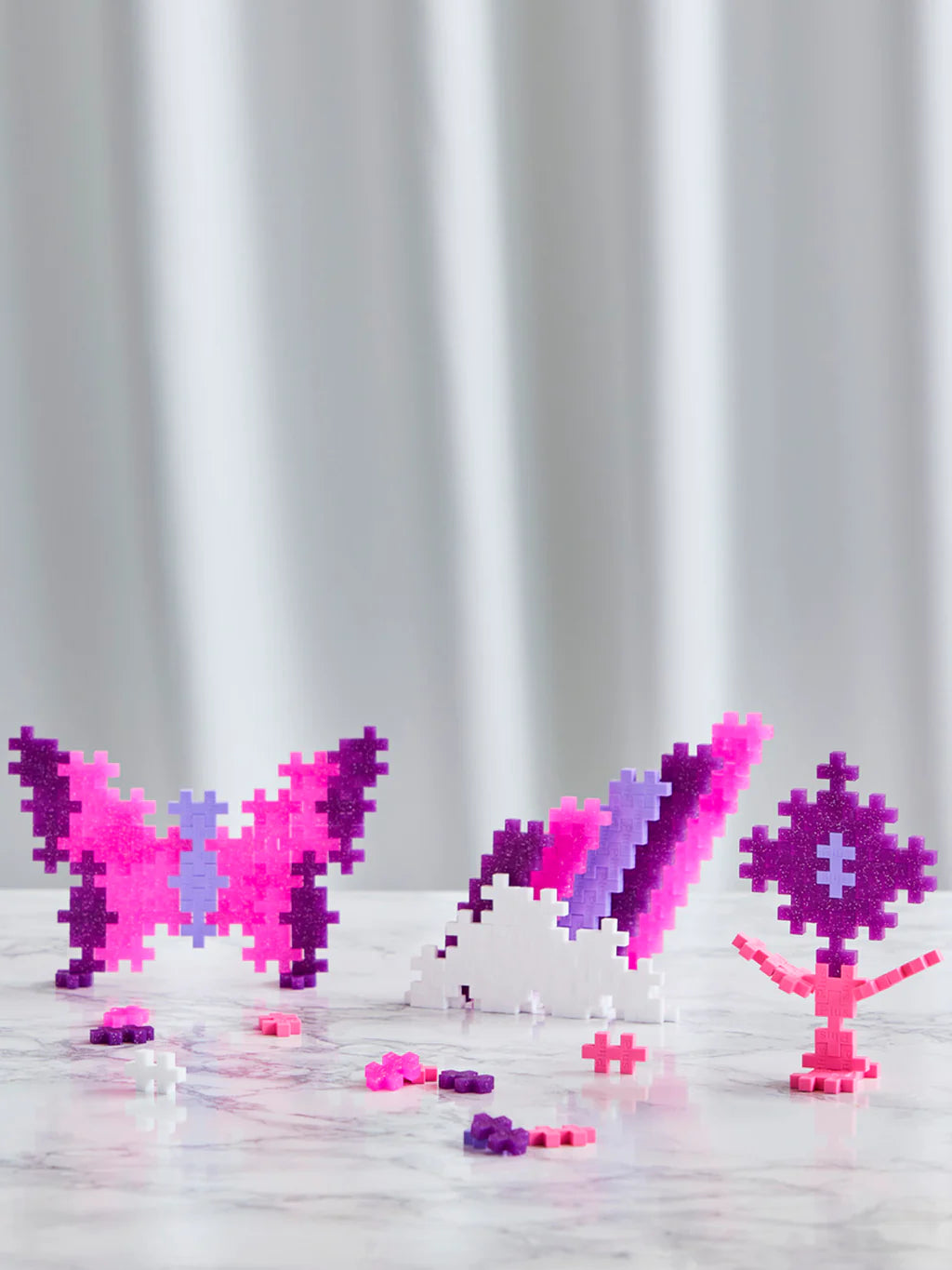 PlusPlus Glitter Color Mix - 100 pcs