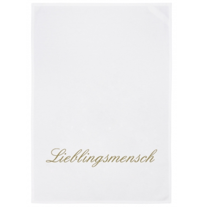 17;30 Hamburg Geschirrtuch Lieblingsmensch